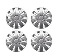 4X Coprimozzo Snake 14" Pollici Coprimozzi 10 Razze Rimorchio Auto