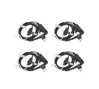 4X Covert Acoustic Tube Security Bodyguard Auricolare Auricolare PTT Mic Compatibile per CP040 DP1400 GP68 GP88
