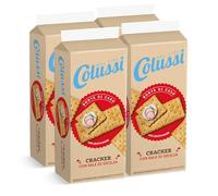 4X Cracker con Sale di Sicilia per colussi 500g
