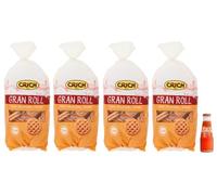 4x Crich Frollini Gran Roll,Biscotti Busta da 1kg + 1x Gingerino Recoaro Aperitivo Italiano 10cl IN OMAGGIO