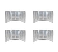 4X Cucina Cucina Frittura Copertura per Schermo Antispruzzo Protezione Anti1753