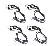 4X Cuffie A Mani Libere Per Dispositivi Radio Retevis H-777 RT-5R RT-B6