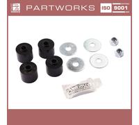 4x cuscinetti asta di accoppiamento in PU per presa PORSCHE 944 '85- 968 PU P...