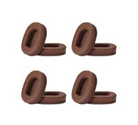 4X Cuscinetti Auricolari Memory Foam Earpads Cover Ear Pads di Ricambio per ATH M50X Adatto per M40X M30X M20 Marrone