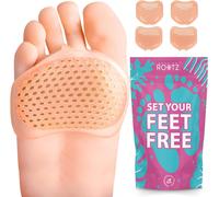 4X Cuscinetti Metatarsali per Donna E Uomo. Cuscinetti per Piedi in Gel Silicone