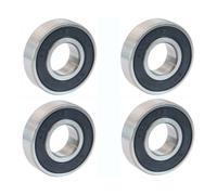 4X Cuscinetti Ruota Compatibili Con Stiga BC 330 AB Decespugliatore