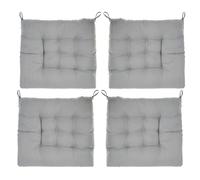 4x Cuscino per sedia Cuscino per sedile Cuscino decorativo per cravatta 40 x 40