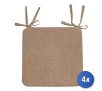 4x Cuscino poltrona Olibò Accessori Per Completare La Casa Beige 02