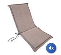 4x Cuscino poltrona Olibò Dinner Perla 22