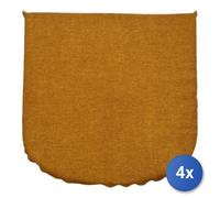 4x Cuscino poltrona Olibò Net relax Oro 30