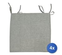 4x Cuscino seduta Olibò Perla Per Complementi D'arredo e Accessori Per La Casa