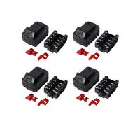 4X Custodia nel Plastica per Batteria Agli Ioni di Litio M18 Custodia nel Plastica Custodia Protettiva per Batteria al Litio per 18V M18 48-11-1815