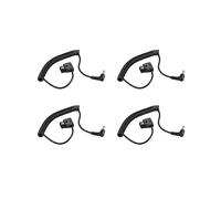 4X D-Tap A Spirale 1M / 3.28Ft Maschio A 2 Pin Maschio A Cc 5,5 X 2,1 mm Cavo Prolunga Prolunga Linea Elastica per Anton V-Mount Batteria Alimentatore