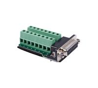 4X Db15 D-Sub Vga 15Pin Femmina Adattatore Jack Terminale Breakout Pcb Board