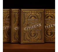 4X Decks Citizens Theory 11 Luxury Playing Cards Deck Gold Magic Trick Sealed