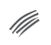 4x Deflettori Per Toyota Per Land Cruiser Per Prado 150 J150 2010~2022 Visiere Laterali Per Auto Auto Deflettori Aria(Tran)