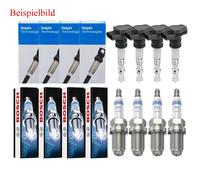 4x Delphi Bobina + 4x Bosch Candela Super 4 per Mitsubishi COLT V CJ _ CP _