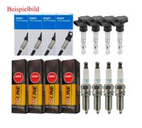4x Delphi Bobina + 4x NGK Candela V-Line per Audi Tt 8N3 1.8 T VW Passat
