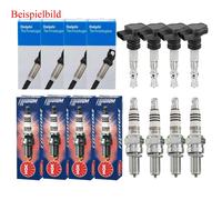 4x Delphi Bobina Accensione + 4x NGK Candela Iridio Ix Adatto per Fiat Doblo 119