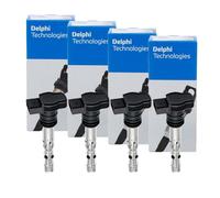 4x DELPHI Bobine di Accensione Adatto A per Mazda 3 BK 1.6 1.4 Bl 2 De _ Dh _3