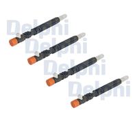 4X DELPHI Iniettore Iniettore Per Hyundai Terracan 2.9 CRDi 4WD