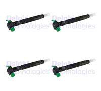 4X DELPHI Iniettore Per Mercedes-Benz T-Modello S204 C 220 CDI 250
