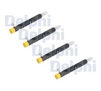4X DELPHI Iniettore Per Renault Kangoo 1.5 DCI Dacia