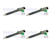 4X DELPHI Iniettore Per Toyota Avensis Station Wagon T25 2.0 D-4D Auris