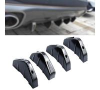 4x Diffusore per labbro dell'ala del paraurti inferiore posteriore dell'auto /