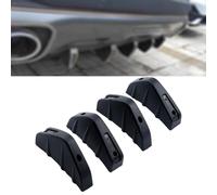 4x Diffusore per labbro dell'ala del paraurti inferiore posteriore dell'auto /