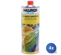 4x DILUENTE SINTETICO UNIVERSALE MAURER PLUS LT 5