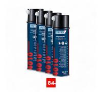 4x DINITROL 4010, 500ml Spray Korrosionsschutzmittel Beige Trasparente