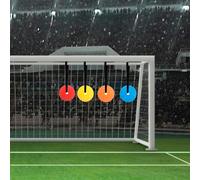 4x Dischi Bersaglio da Calcio, Bersaglio per Allenamento Agility, Facile da