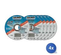 4x Disco Maurer Per Acciaio Inox Conf 5+1 Mm 230X1,9