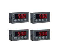 4X Display Digitale Meter 0-10V 0-20MA 2-10V 4-20MA Ingresso Analogico Display da Tavolo Testa del Display Digitale con Versione RS485