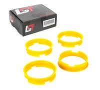 4X Distanz Ringe Zentrierringe Per Alufelgen Ø 65,1 Mm - 72,6 Mm Per MITSUBISHI