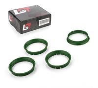 4X Distanz Ringe Zentrierringe Verde Alufelgen Ø 72,5 Mm - Ø 67,1 Mm Per LANCIA
