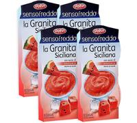 4X Dolfin Sensofreddo Granita Siciliana Anguria Senza Glutine 200ml