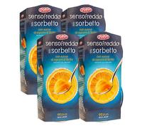 4X Dolfin Sensofreddo Il Sorbetto Agrumi Sicilia Senza Glutine 200 ml