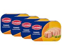4X Donzela Tonno all'Olio di Semi di Girasole Confezione da 6 Scatolette per 80g