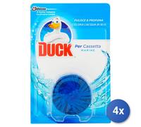 Duck Tavoletta per cassetta Marine Pulisce, rinfresca e profuma 6 pezzi