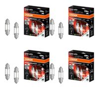 4X Duo Box OSRAM C5W LED NIGHT BREAKER ECE 12V 6000 K SV8.5-8 45 Lm