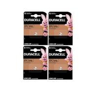 4X Duracell 371/370 SR920 Con Ossido D'Argento (4 Blister Da 1 Batteria) 4 Pile