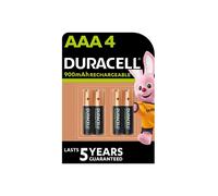 4X Duracell AAA Ricaricabili 900 mAh (1 Blister Da 4 Batterie) 4 Pile Ministilo