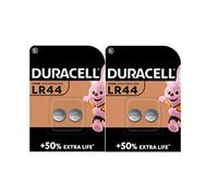 4X Duracell LR44 A76 V13GA 76A (2 Blister Da 2 batterie) 4 Pile