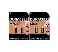 4X Duracell MN21 A23 23A (2 Blister Da 2 batterie) 4 Pile