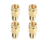 4X Durevole SMA Maschio Spina A RP-SMA Femmina RF Coassiale Adattatore Connettore