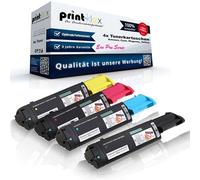 4x Ecoline Pro Cartucce di Inchiostro per Epson AculaserCX11NF Color La Eco Pro