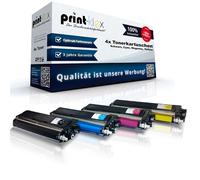 4x Ecoline Pro Toner Compatibile per Brother MFC9445CDN MFC9450CDN TN 135 Set