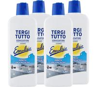 4x Emulsio Tergi Tutto Sgrassatore 375ml Lucidante Igienizzante Senza Risciacquo
